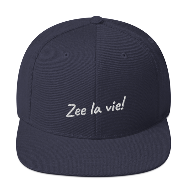 Snapback-Cap “Zee la vie”